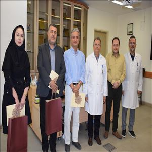 برگزاری جلسه تودیع و معارفه رئیس بخش اتاق های عمل بیمارستان امام رضا (ع) تبریز