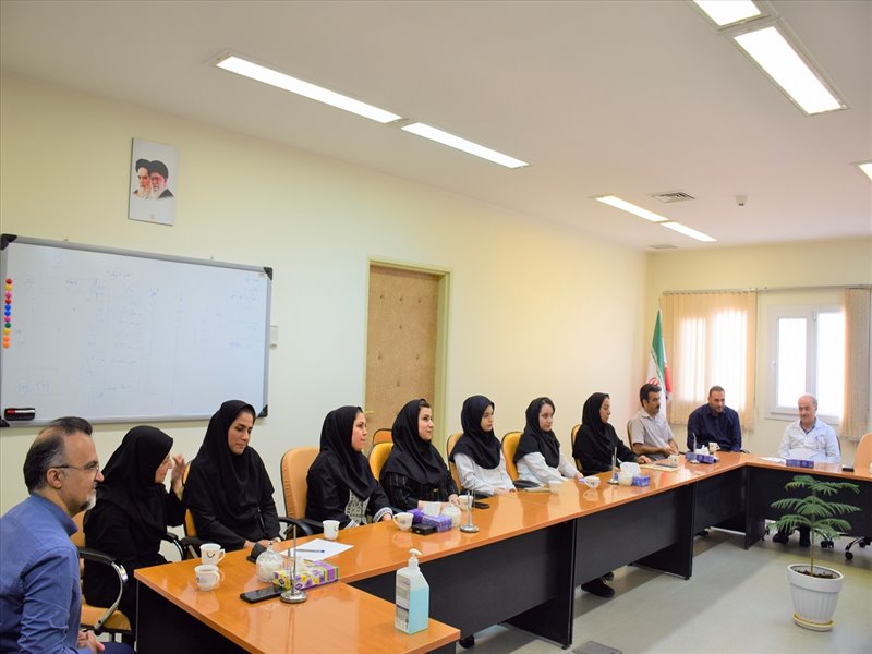 معارفه و تودیع مسئول تغذیه