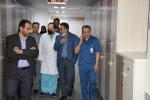 بازدید رئیس دانشكده پزشكی و هیات همراه از پاویون رزیدنت ها و اینترن ها
