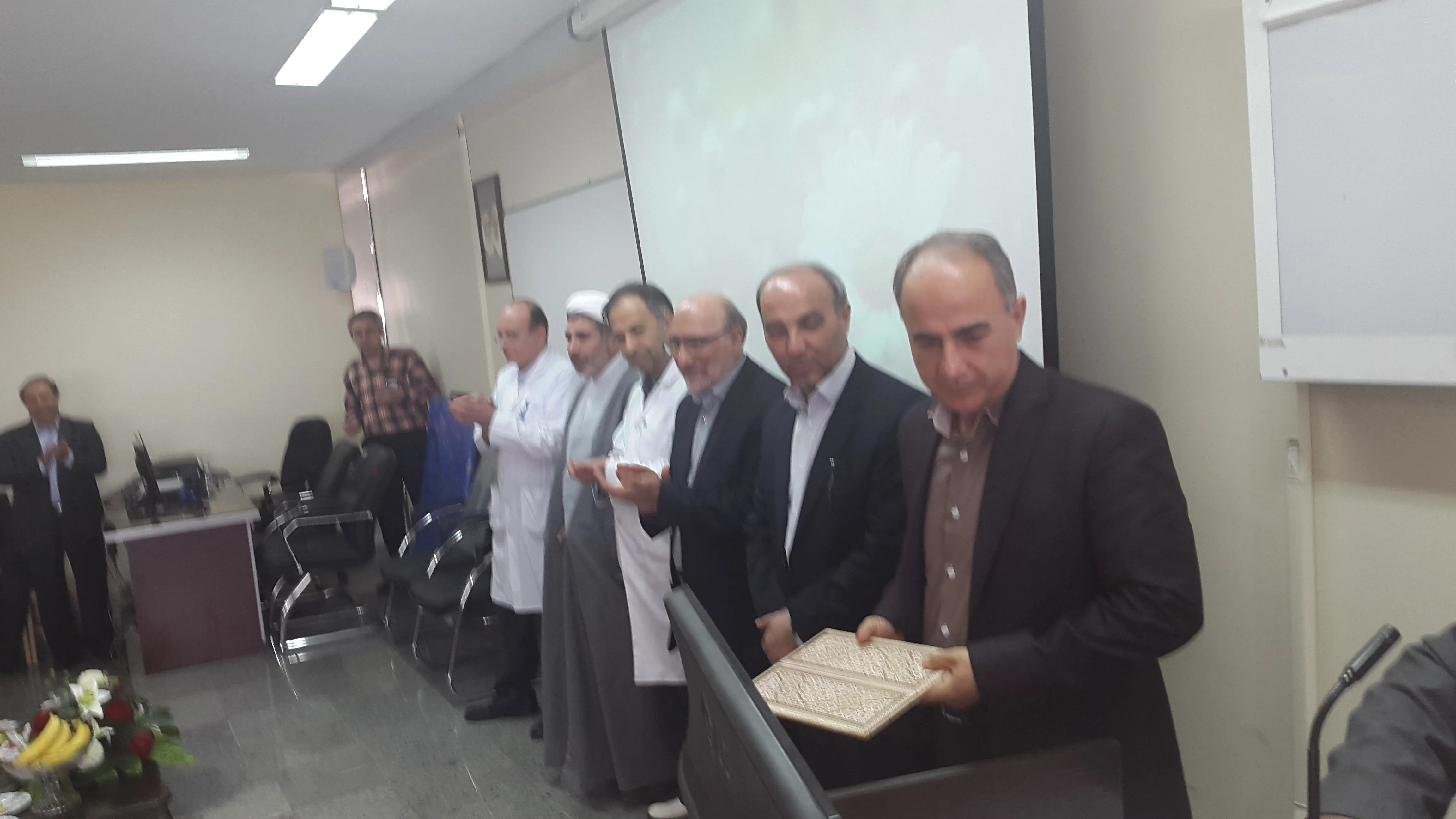 مراسم معارفه و تکریم رئیس مرکز