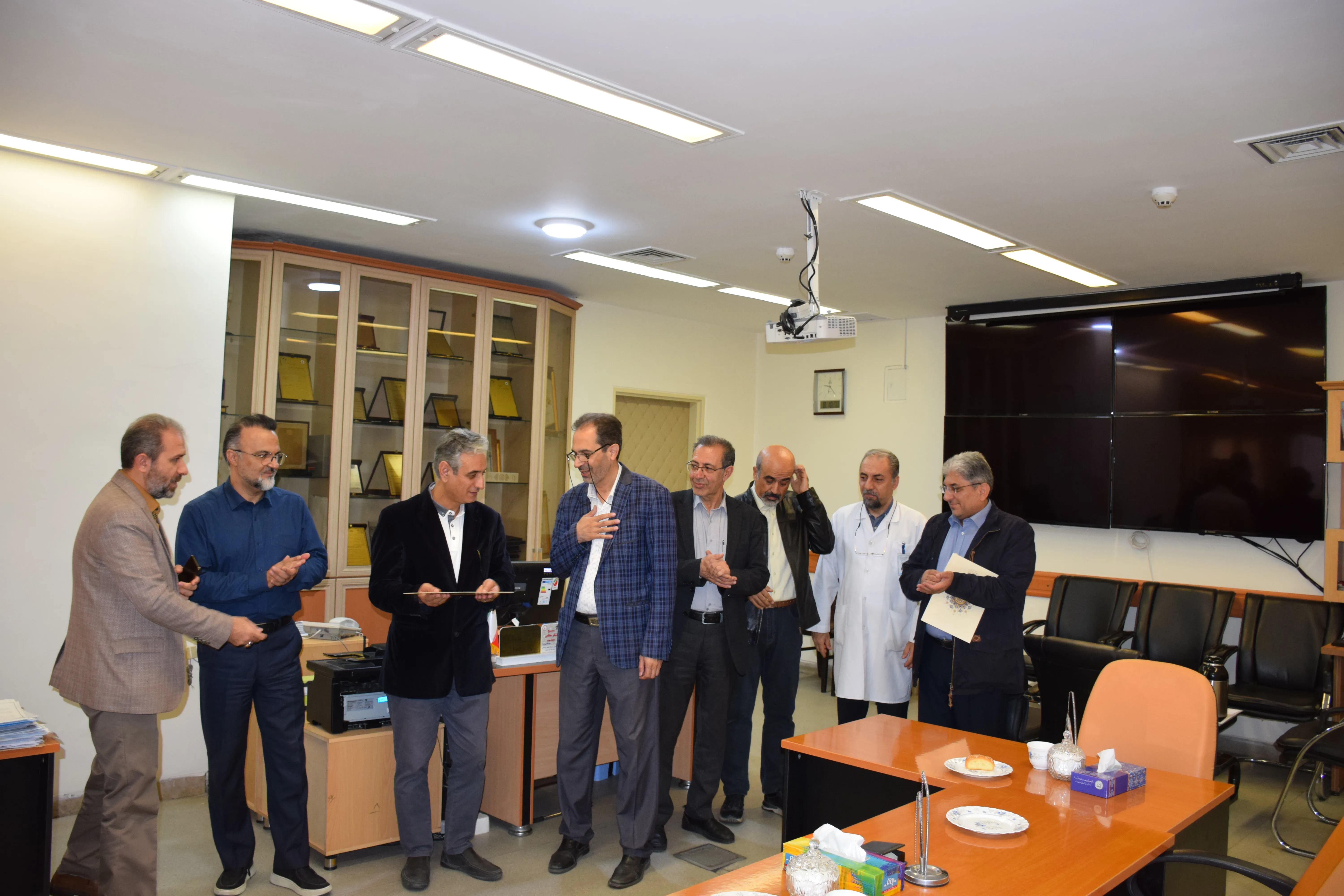 معارفه و تودیع