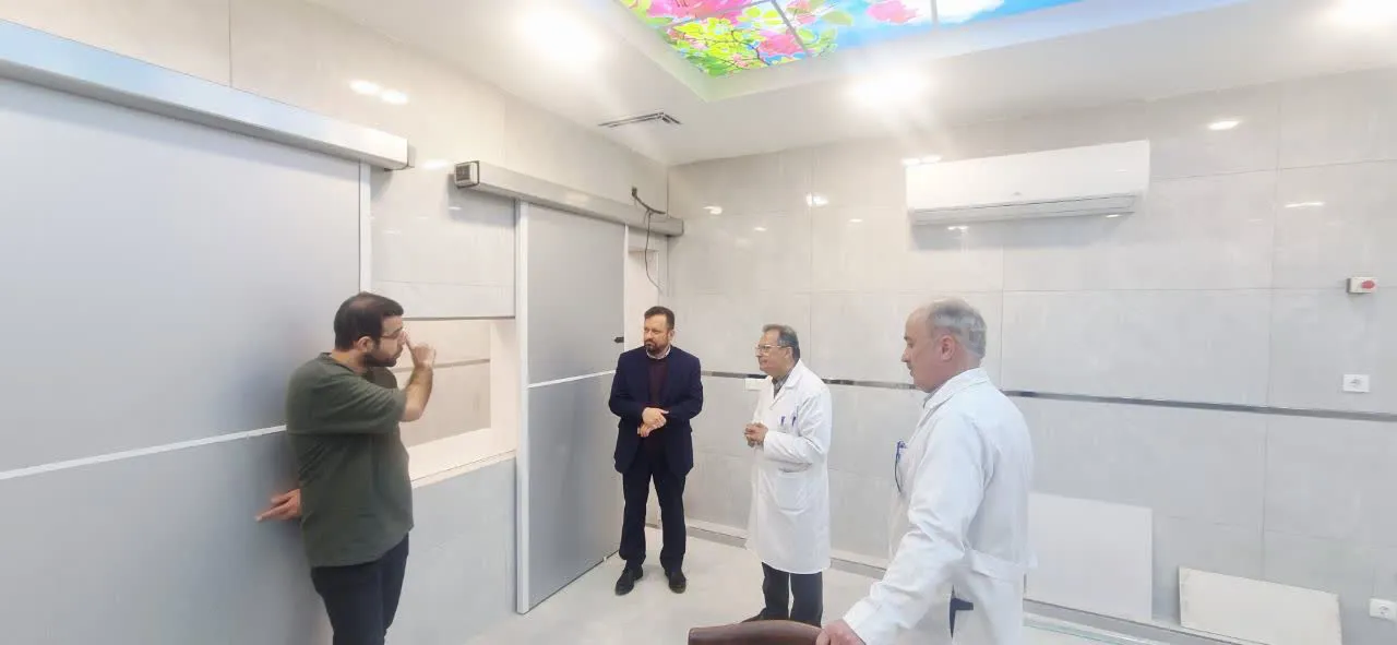 بازدید معاون درمان دانشگاه علوم پزشکی تبریز از پروژه های توسعه ای مرکز آموزشی درمانی امام رضا (ع)